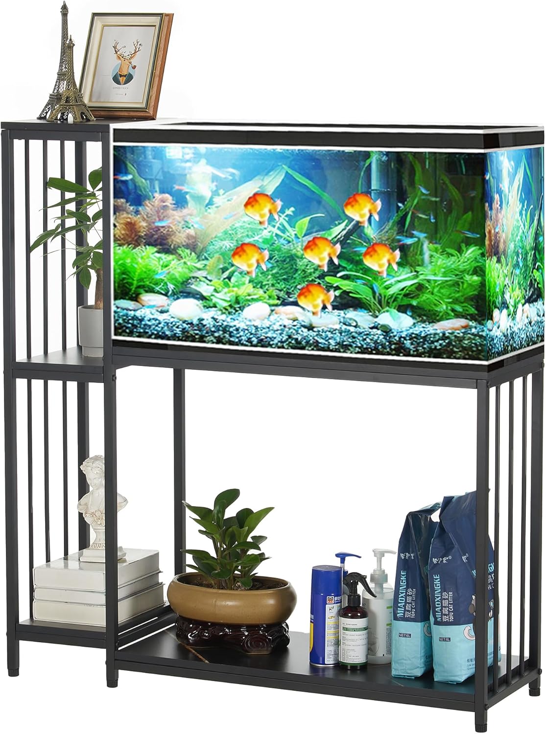 Fish Tank Stand for 29 Gallon Aquariums and Reptile Tanks