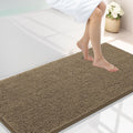 Smiry Luxury Chenille Bathroom Rug 47x24 - Soft, Absorbent Runner