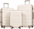Merax Luggage Sets 3 Piece Hardside Luggage Set - Durable Travel Gear