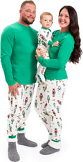 HonestBaby Family Matching Holiday Pajamas - 100% Organic (Style KZ7D)