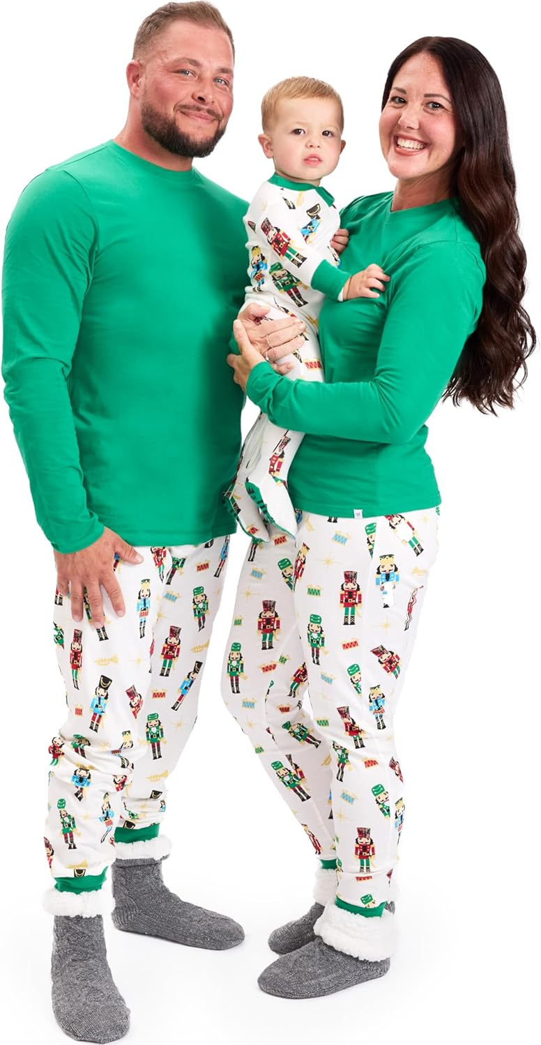HonestBaby Family Matching Holiday Pajamas for Everyone