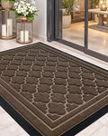 Color&Geometry Large Front Door Mat 36x60 in - Durable Dirt Trapper