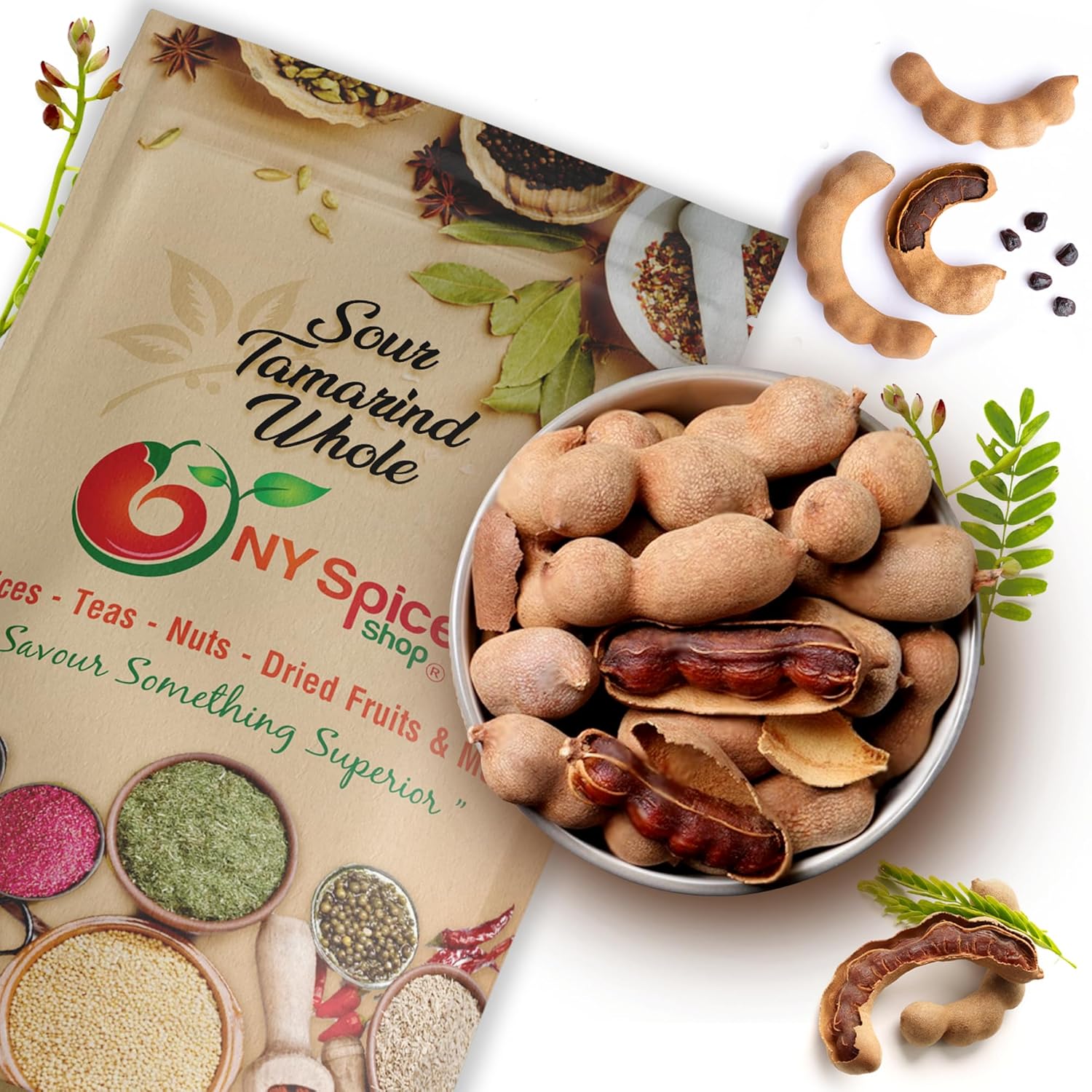 Sour Tamarind Pods - Delicious & Nutritious Herbal Snack