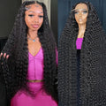 Deep Wave Lace Front Wigs Human Hair for Natural Style