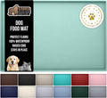 GORILLA GRIP Waterproof Raised Edge Silicone Pet Feeding Mat - Leak