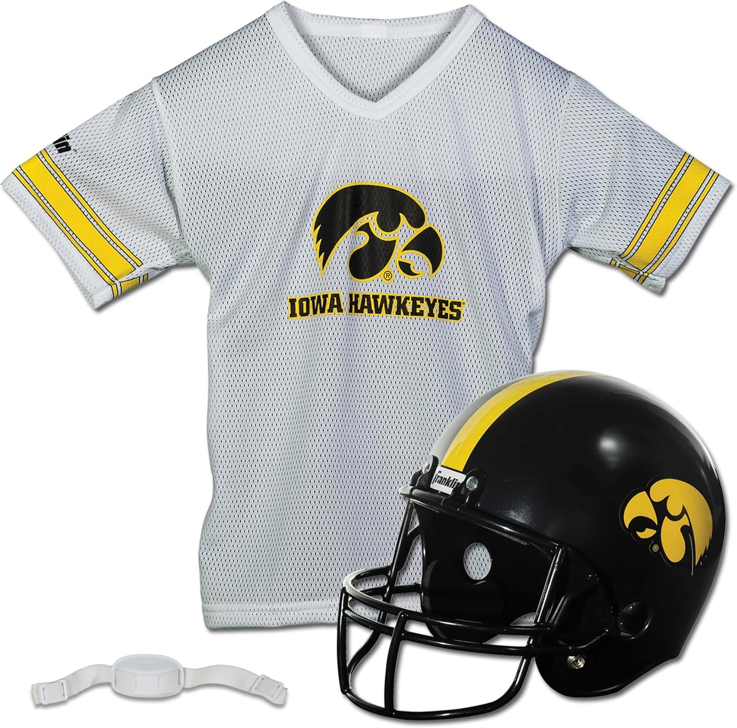 NCAA Kids Football Helmet + Jersey Set - Authentic College Gear for Boys & Girls