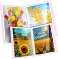 A2 and A3 Diamond Painting Storage Book - Holds 120 Paintings, Pink