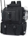 Fishing Backpack with Rod Holders and Hidden Shoulder Straps