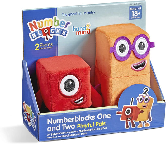 hand2mind Playful Numberblocks Plushies - Fun Math Learning!