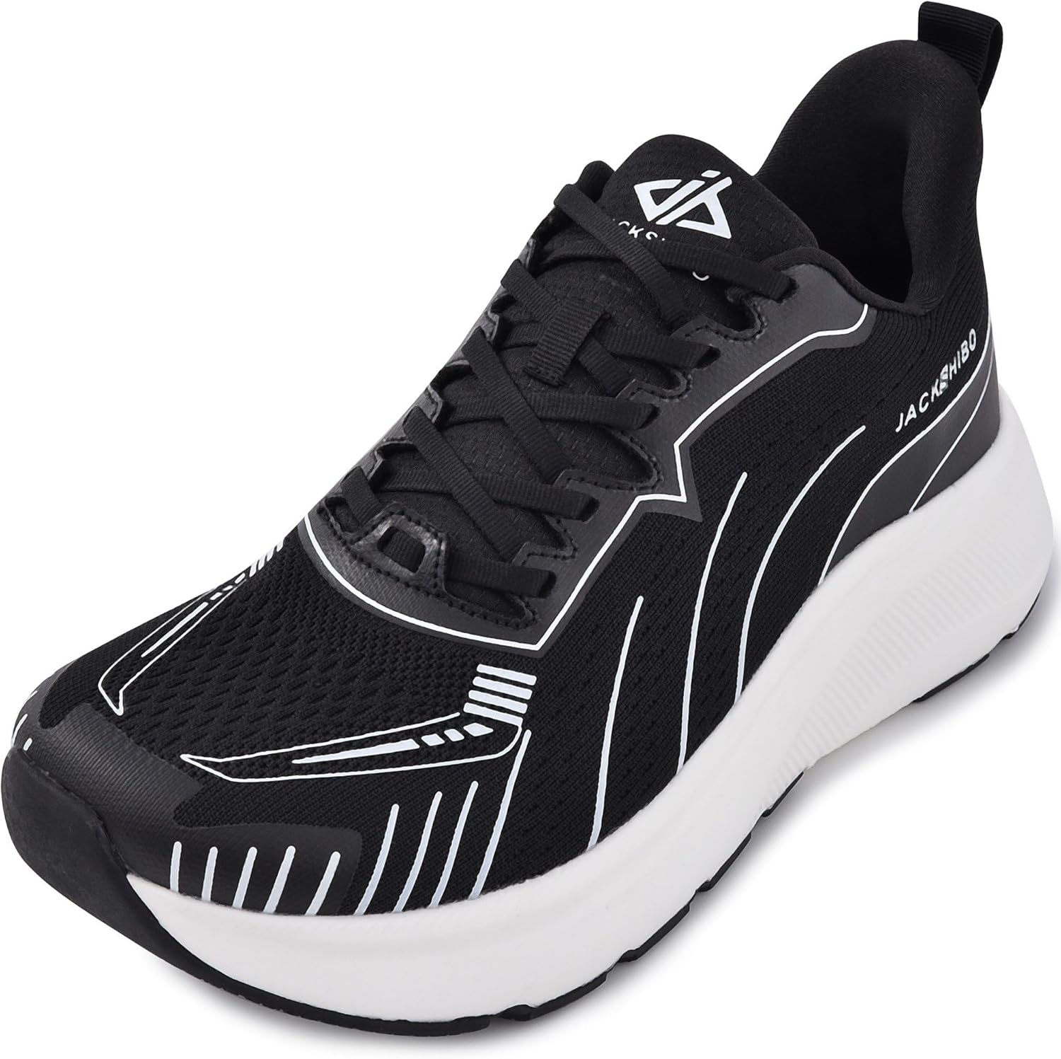 JACKSHIBO Slip On Shoes for Men with Wide Toe Box and Arch Support