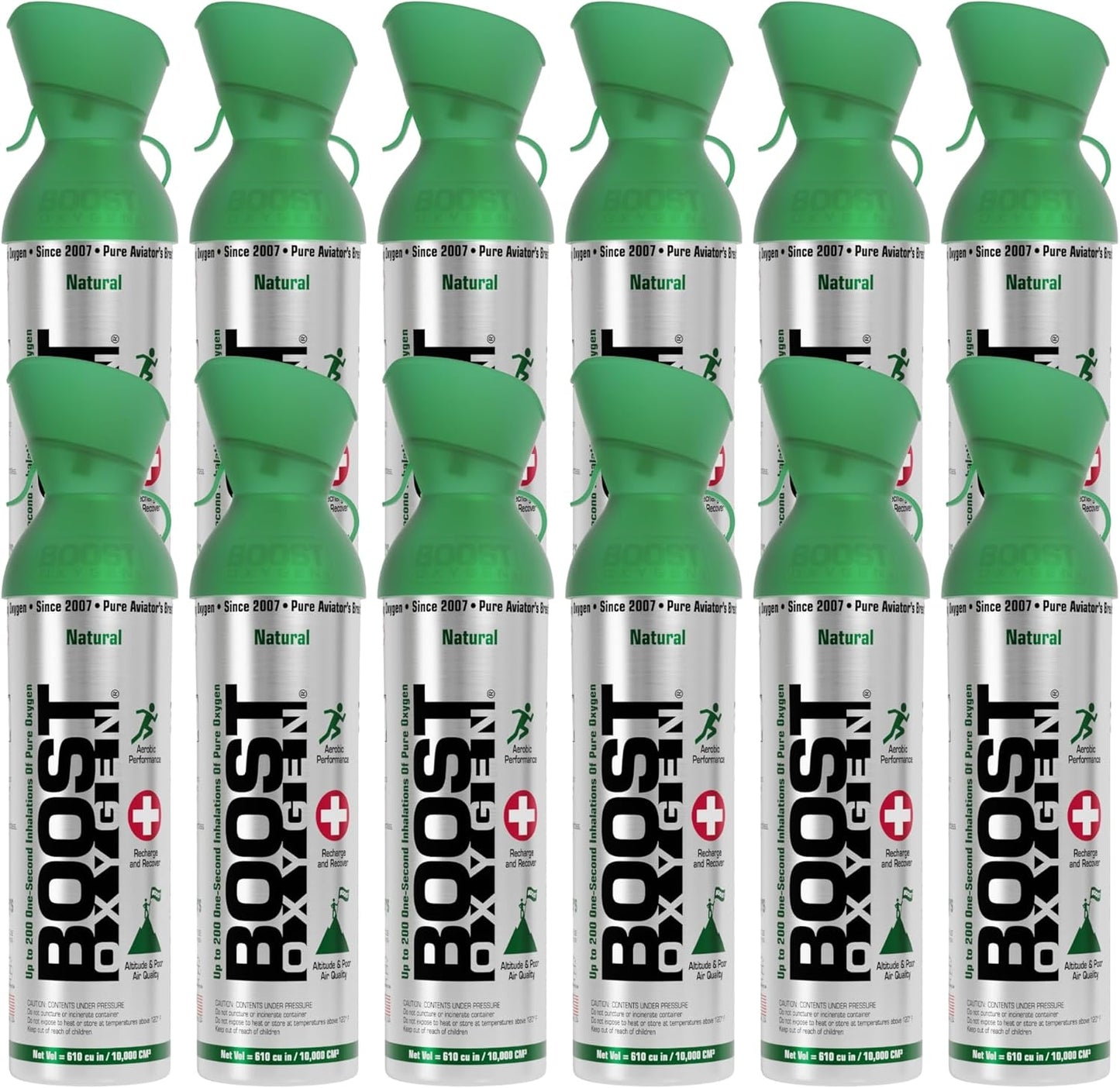 Boost Oxygen Large 10L Canister for Aerobic Recovery & Health