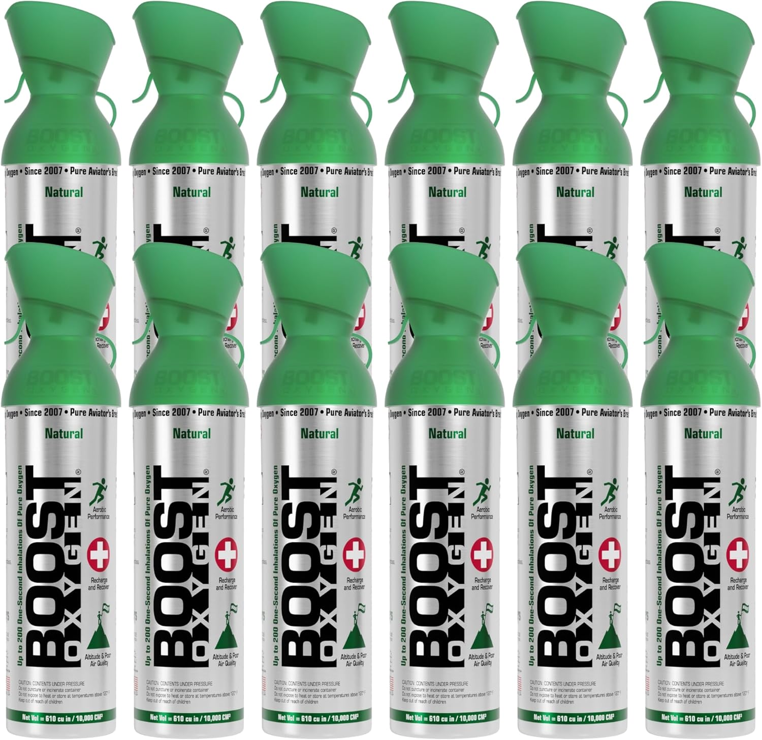 Boost Oxygen Large 10L Canister for Aerobic Recovery & Health