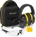 TradeSmart All-in-One Shooting Ear Protection with Glasses & Case