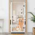 61in Extra Tall Cat Gate for Doorway - Adjustable Wide Dog Door