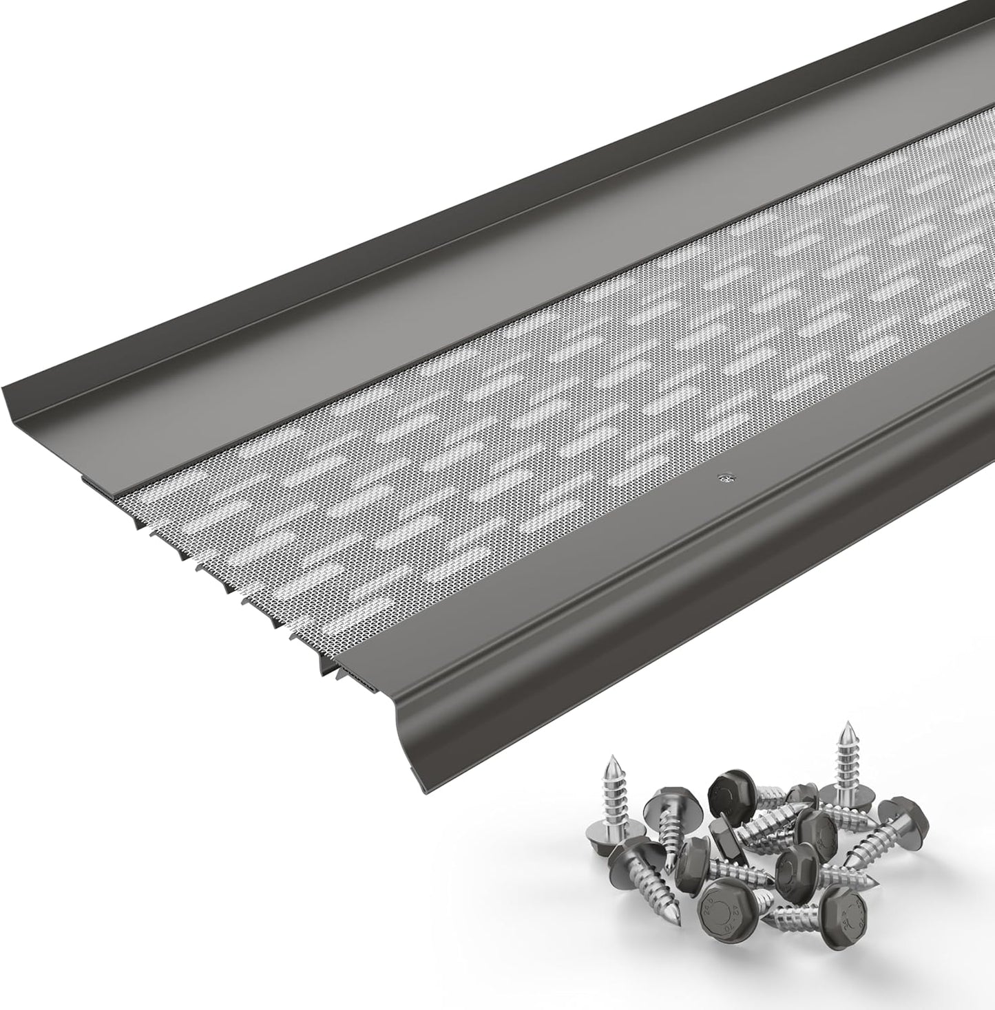 Micromesh Gutter Guards for Leaf Protection - 25 Feet of Quality