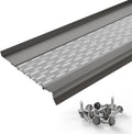 Micromesh 6 in Gutter Guards 50 ft Teretone - Stainless Mesh