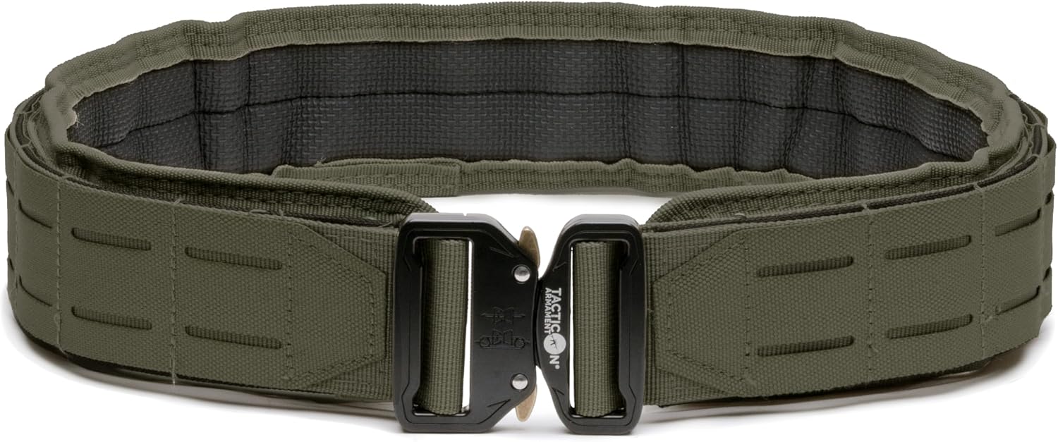 Tacticon Battle Belt | Padded Tactical Nylon for Comfort & Durability