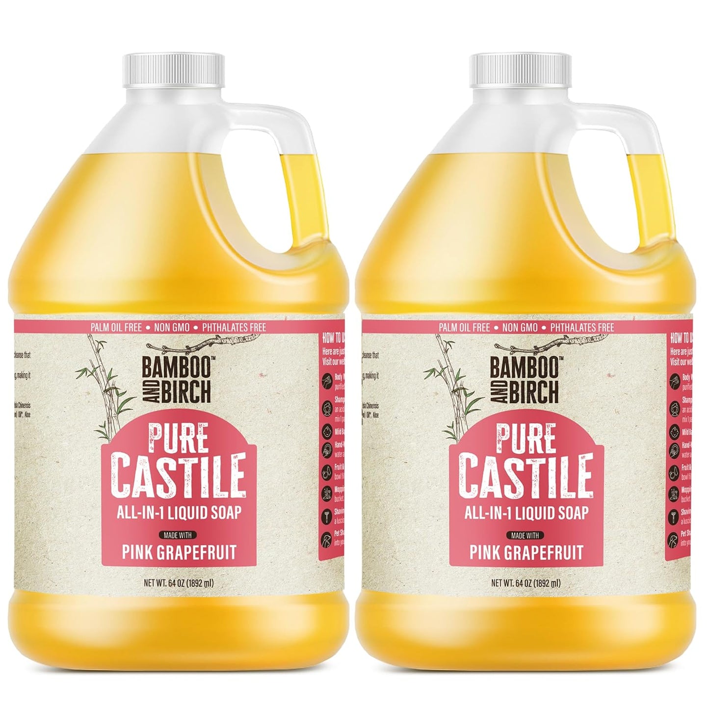 Pure Castile Soap Liquid for Natural Cleansing and Care