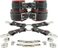 Maya Handcuffs and Ankle Cuffs with Connector - Durable Genuine