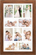 13x21 Picture Frame Display 10 Opening 4x6 Collage - Wall Photo Mat