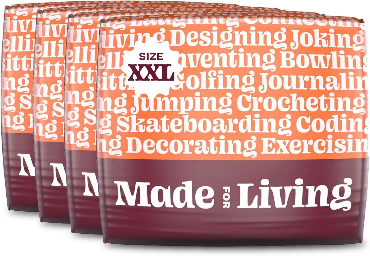 Max Absorbency XXL Incontinence Underwear - 80ct - Stay Dry All Day!