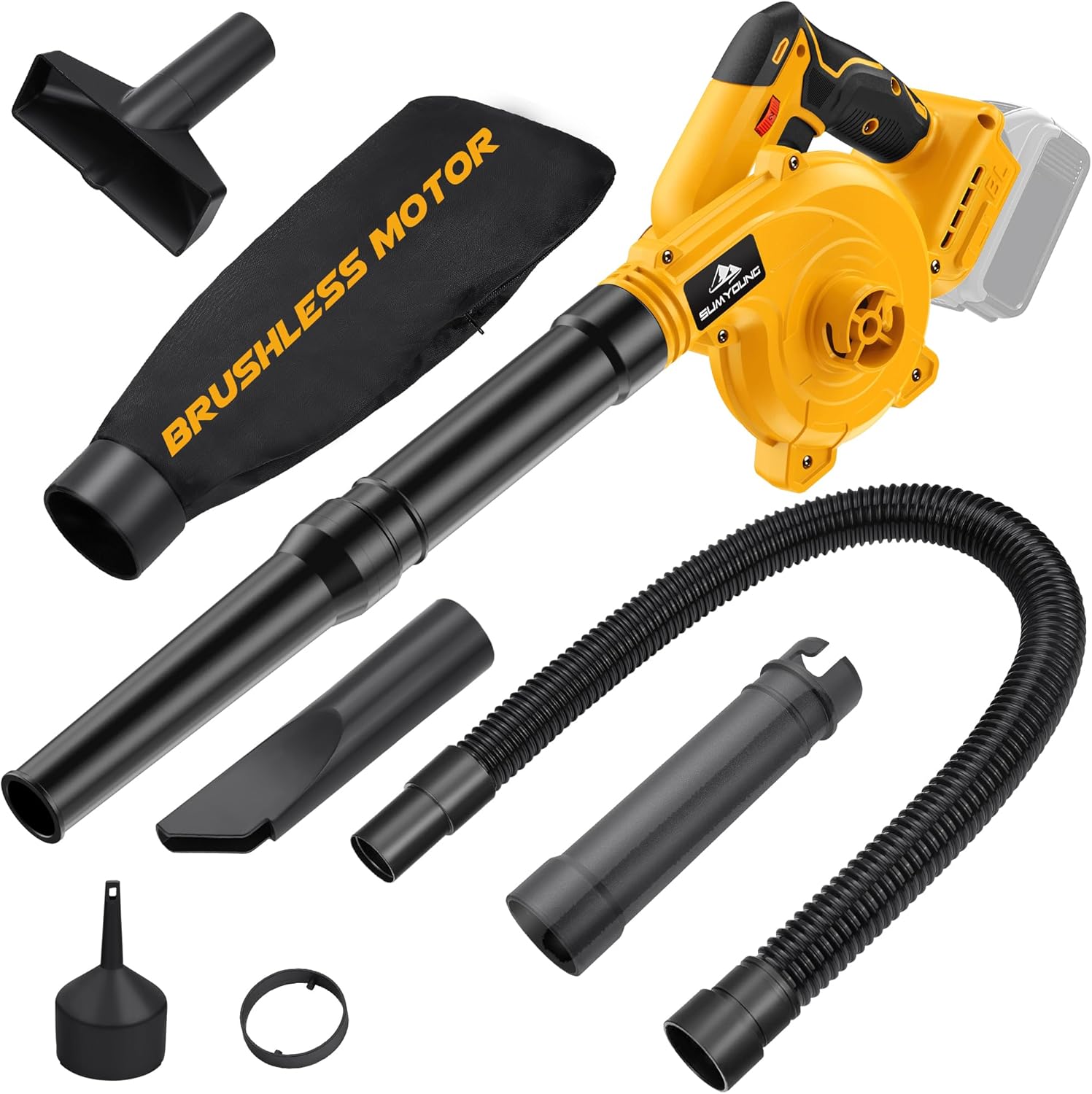 Cordless Leaf Blower with Brushless Motor for DEWALT 20V Max