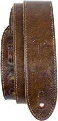 Premium Italian Leather Guitar Strap - Deluxe Comfort & Durability