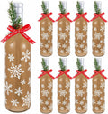 Mimorou Christmas Coquito 8 Pack 25 oz Glass Bottles - Festive Gift