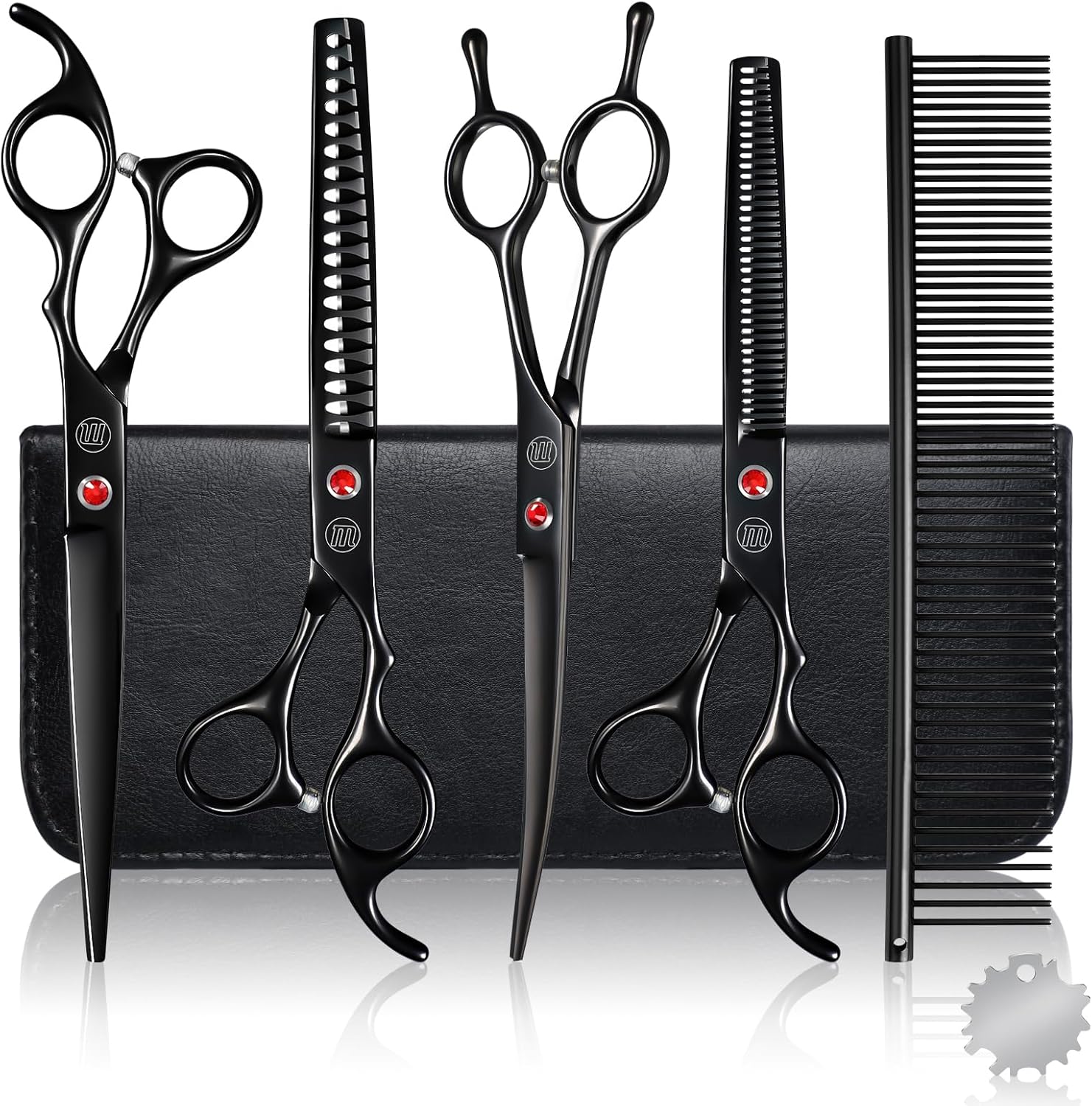 Professional Dog Grooming Scissors Set for Perfect Pet Grooming