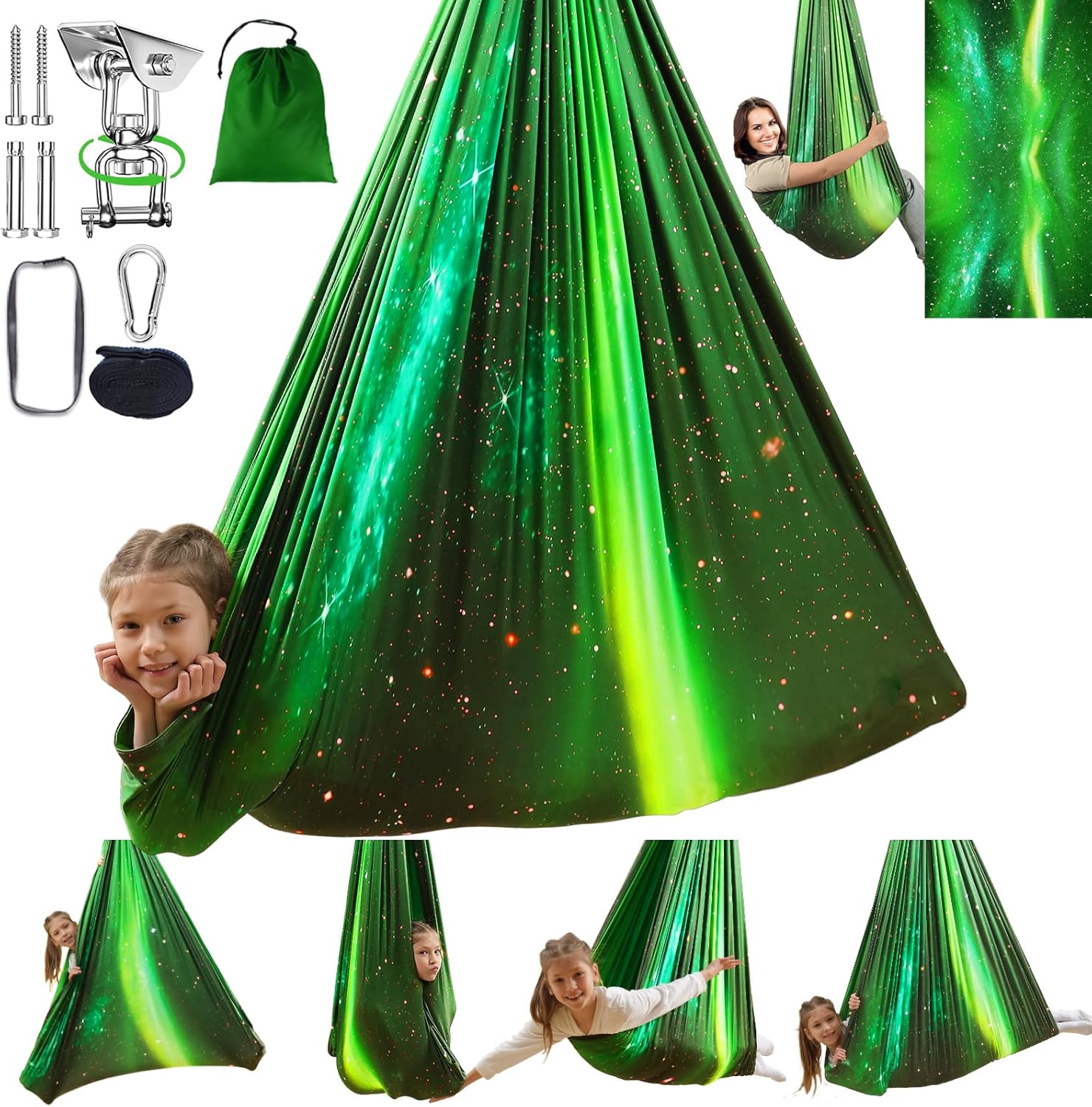 Sensory Swing for Kids Indoor & Outdoor Therapy Hammock Chair