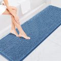 Bathroom Rugs 47x24 Extra Soft Absorbent Chenille Bath Mat - Quick Dry