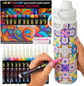 Design Your Own Water Bottle Doodle Kit - Mandala Paint Bottle