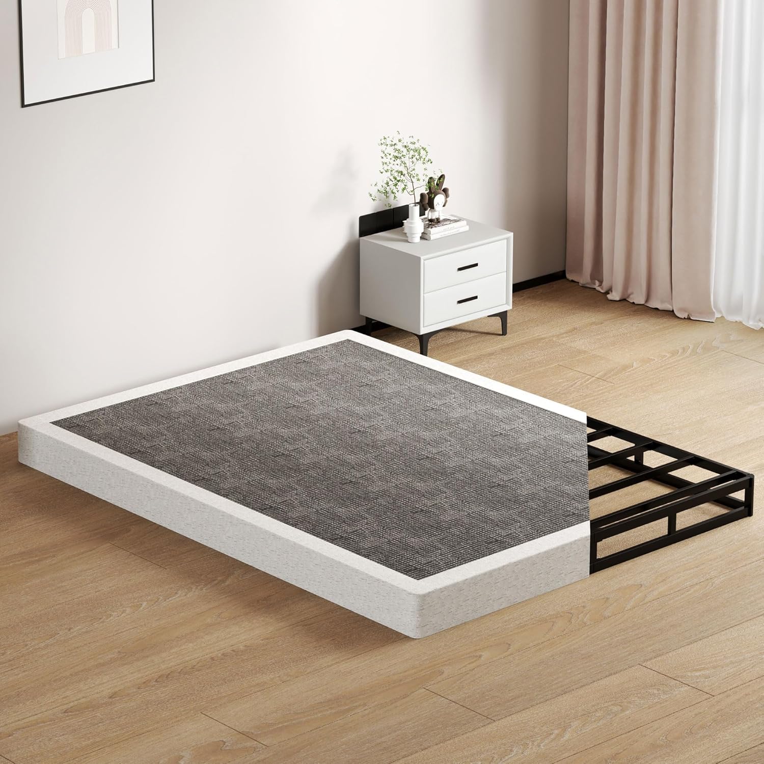 King Size Box Springs - 5 Inch Low Profile Mattress Foundation