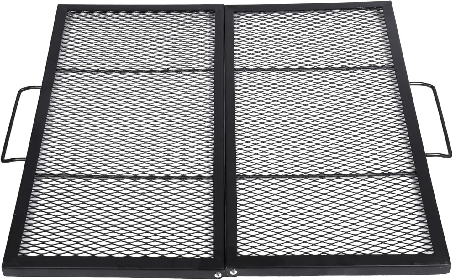 Lineslife Square Fire Pit Cooking Grill Grates for Outdoor BBQ