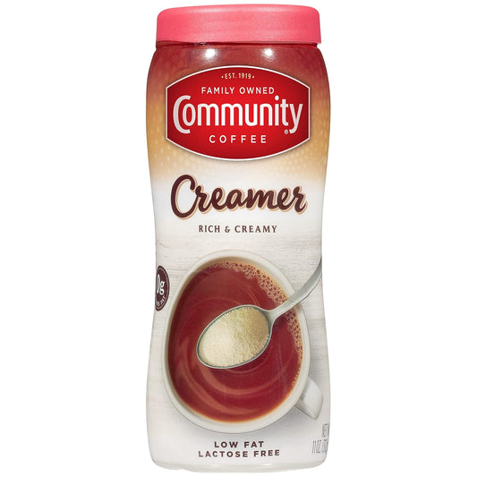 Community Coffee Lactose Free Creamer - Pack of 6