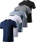 Boyzn Men's Workout Running Shirts - Moisture Wicking Performance
