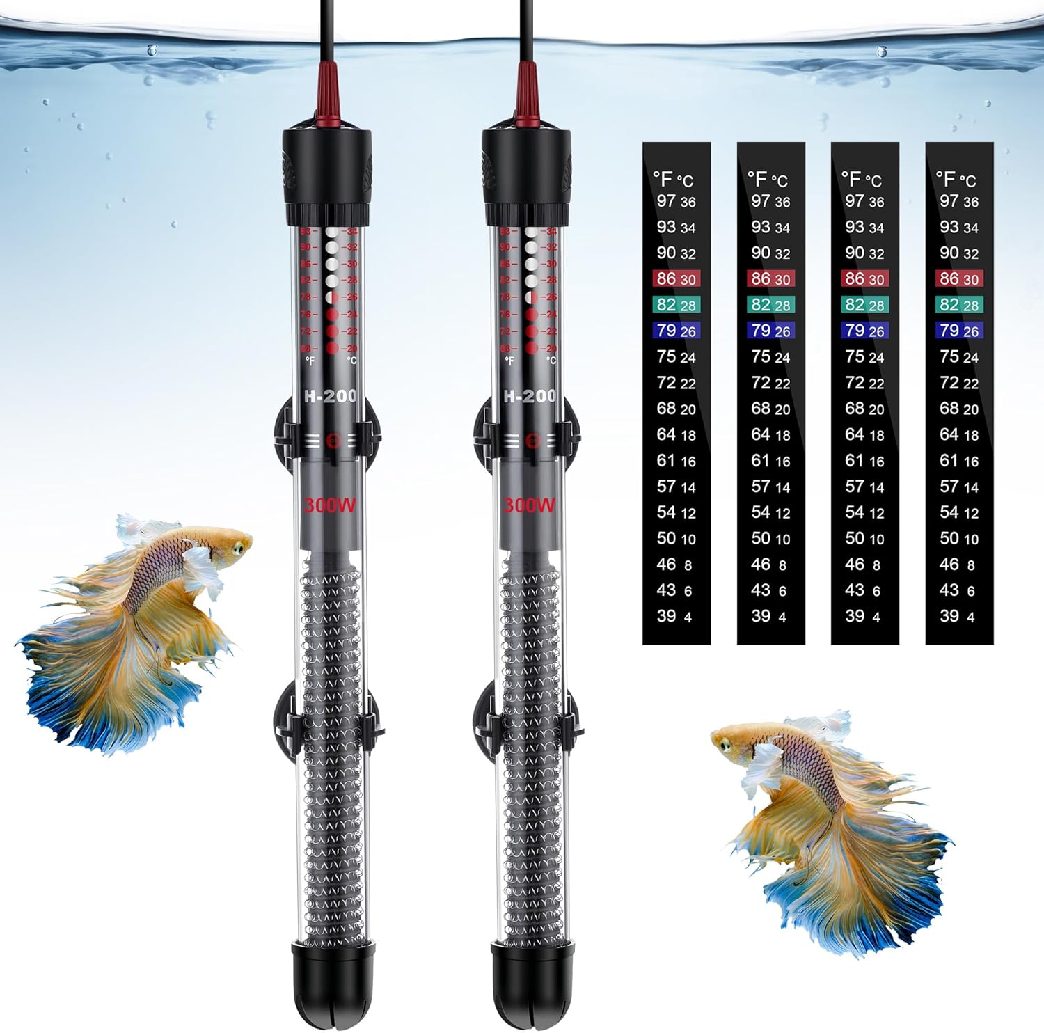 Dreyoo Submersible Aquarium Heater for Precise Temperature Control