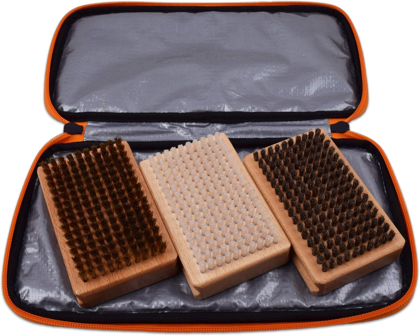 RaceWax Deluxe Ski Wax Brush Kit - Professional Performance