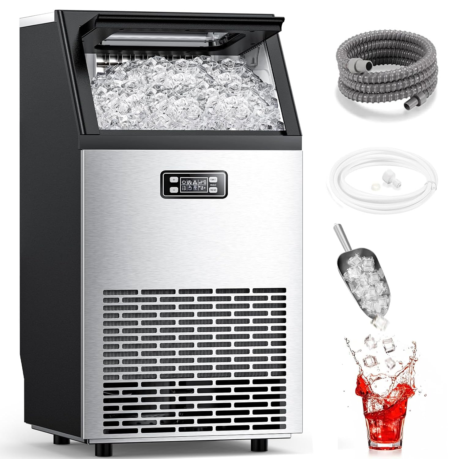 COWSAR Commercial Ice Maker Machine for Home and Business Use