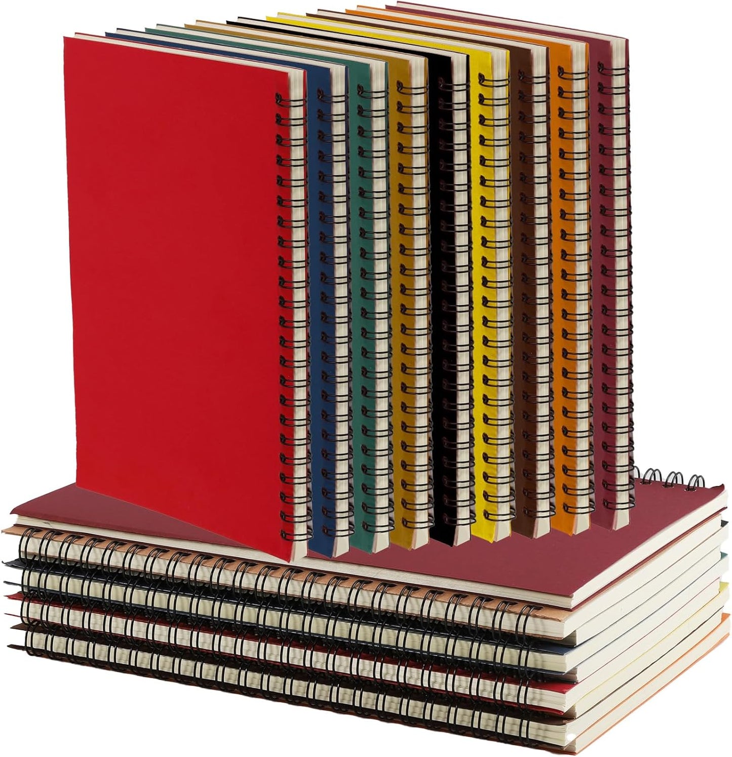 Travel-Friendly College Ruled Notebooks - 18 Pack