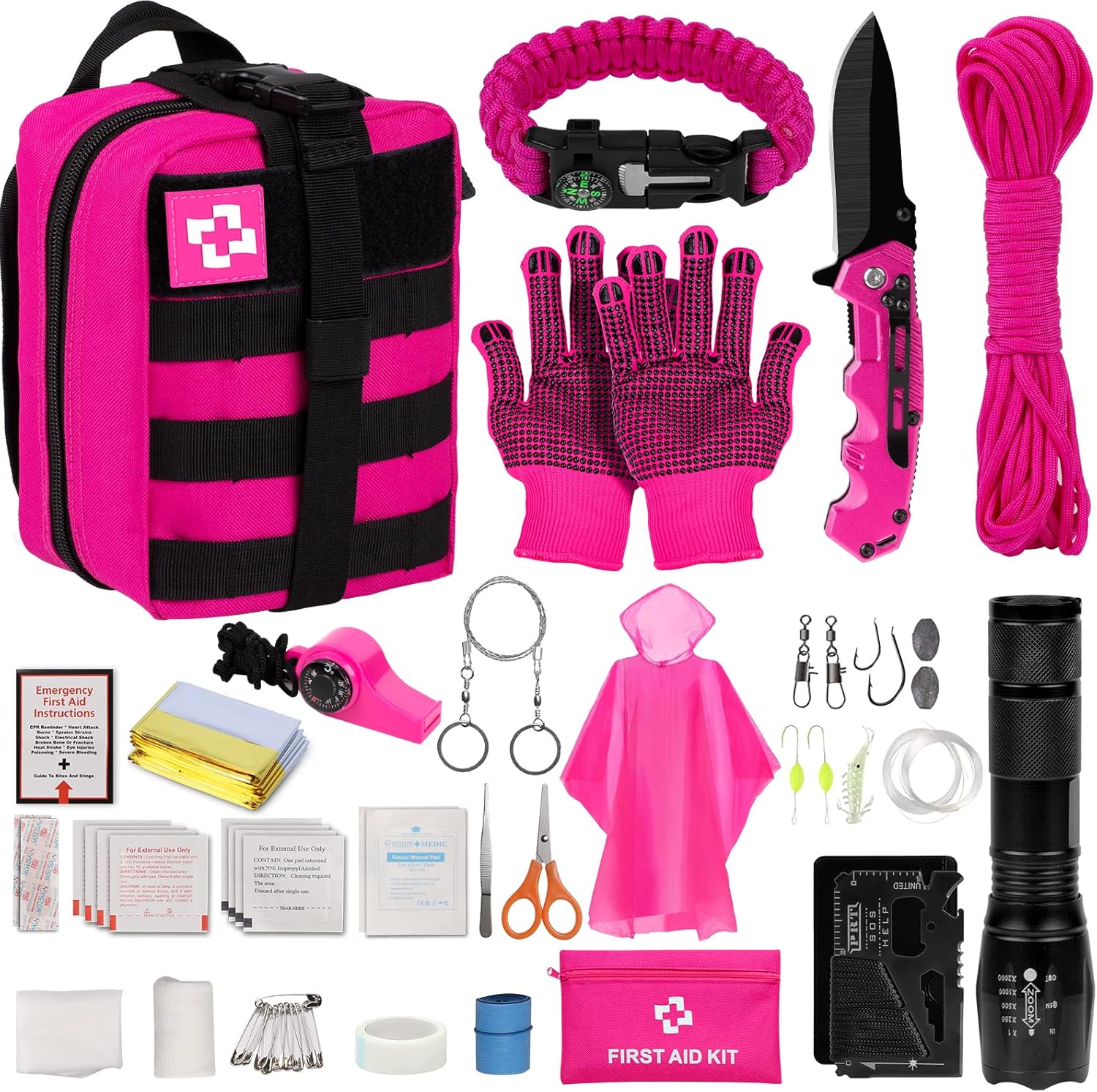 Safety Gear Bundle: Survival, Self Defense, Tactical