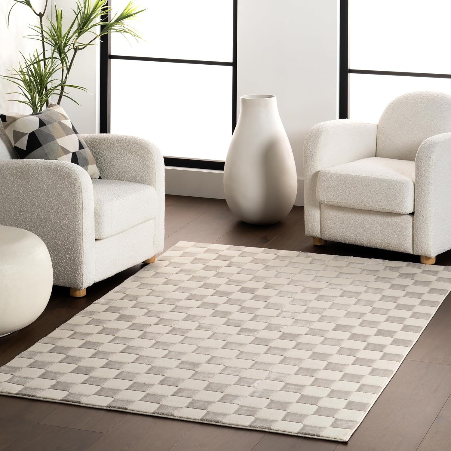 nuLOOM 8ft x 10ft Indoor Area Rug - Stylish & Machine Washable