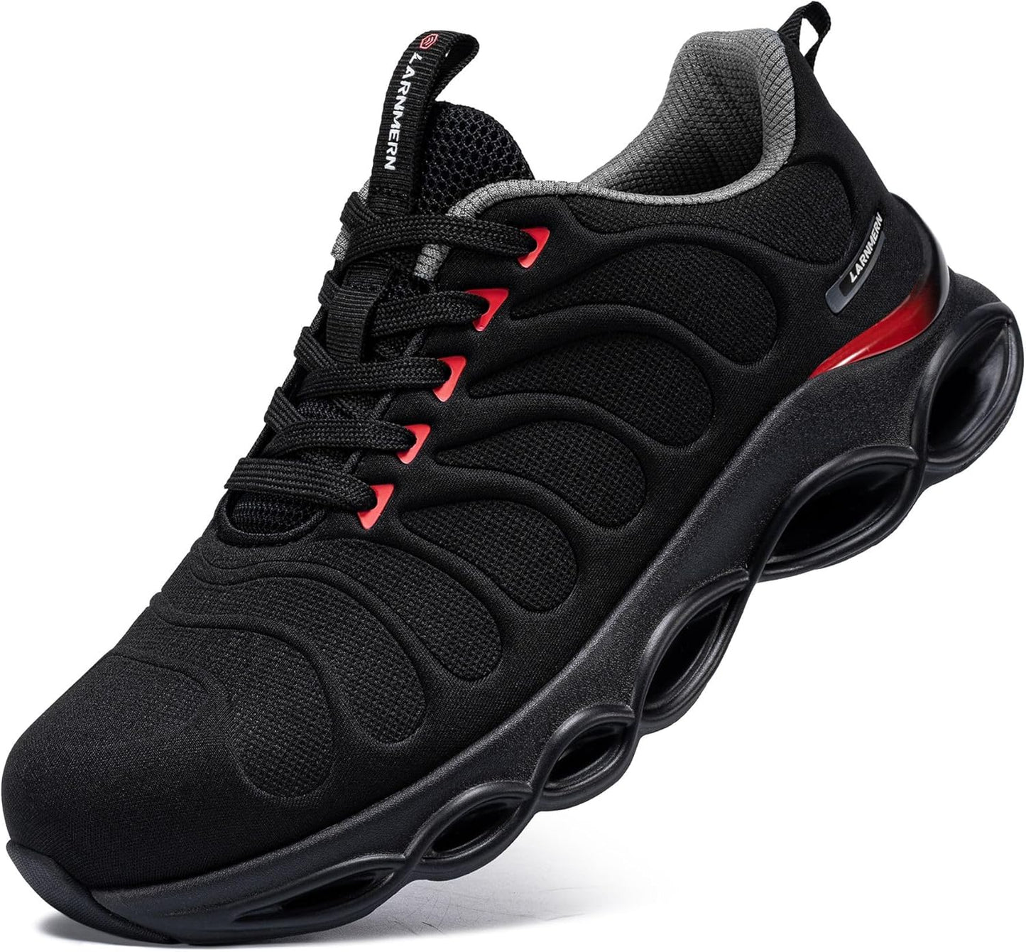 LARNMERN Steel Toe Shoes for Men Women Lightweight Work Sneakers