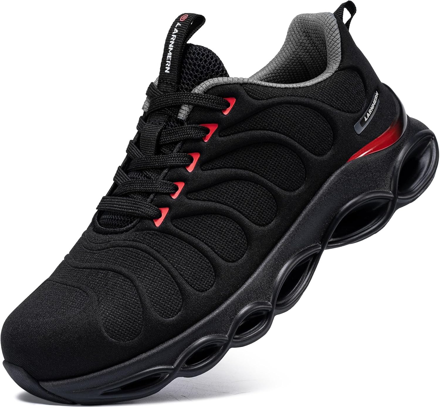 LARNMERN Steel Toe Shoes for Men Women Lightweight Work Sneakers