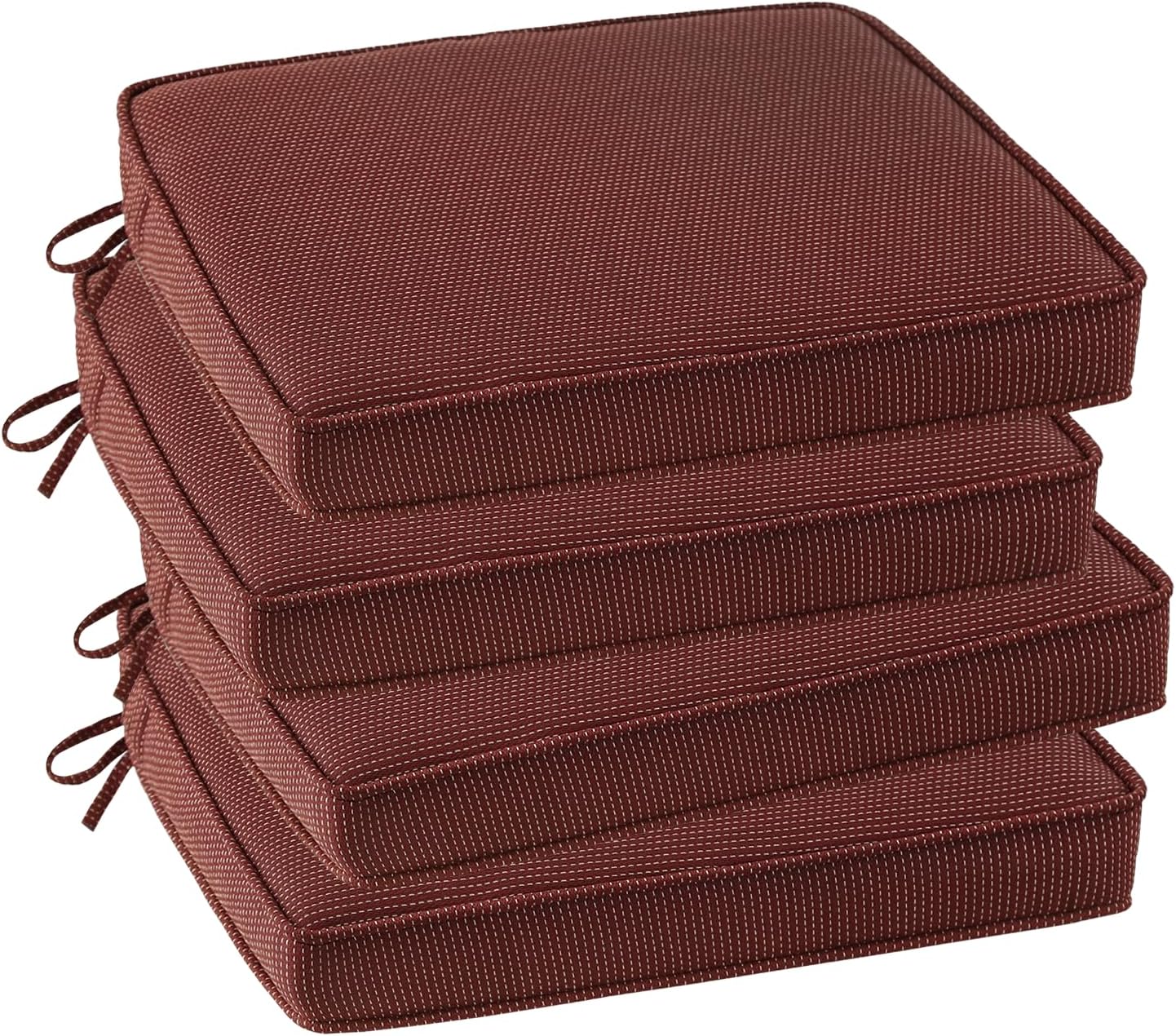 Outdoor Square Corner Seat Cushion Set of 4 for Patio Furniture