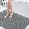Arotive Luxury Chenille Bathroom Rug Mat 59x35 - Ultra Soft Plush