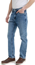 Mens Relaxed Fit Straight Leg Stretch Jeans for Men - Ultimate Comfort