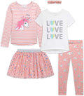 BTween Girls Kids Fall Clothing and Accessory Set - 5pc Mix and Match