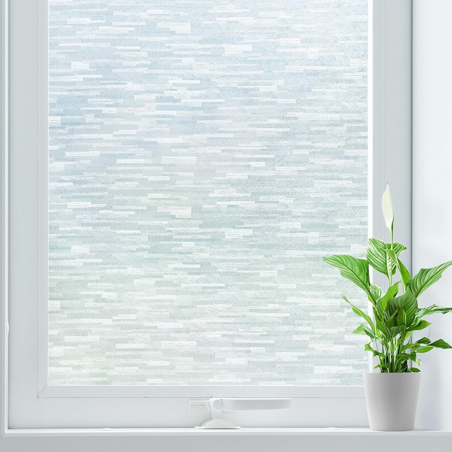 rabbitgoo Window Privacy Film for Elegant Home Decor