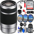 Sony E 55-210mm f/4.5-6.3 OSS Lens Kit - Telephoto